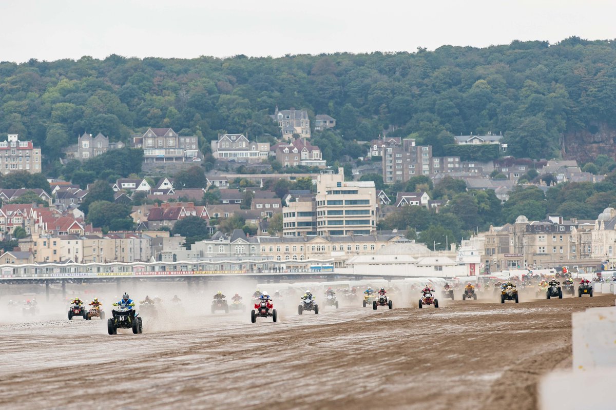 WestonBeachRace's tweet photo. Guy Martin &amp; David Knight team up to compete quad class at HydroGarden Weston Beach Race #HGWBR 
https://t.co/9M8O2KfYDc https://t.co/Y8r34S4rsm