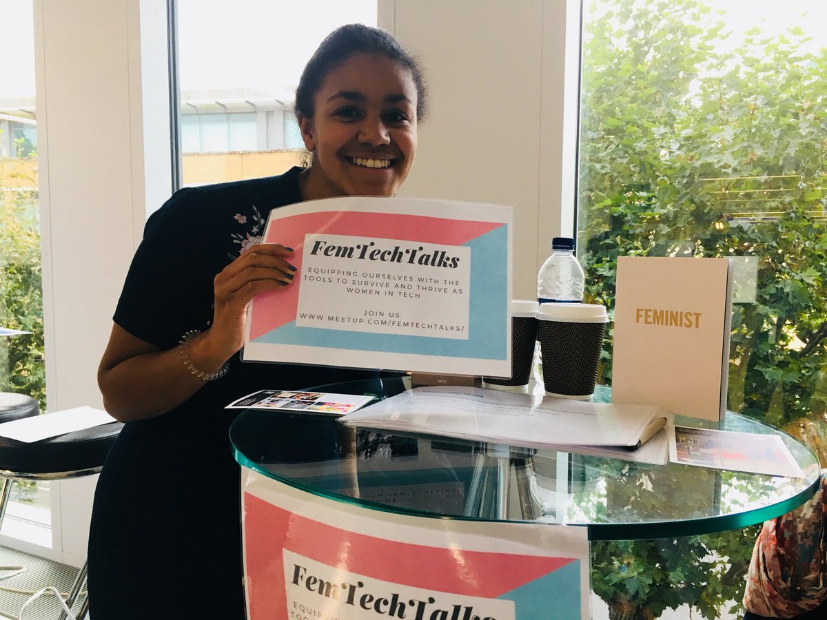 Fantastic to have these event neighbours here at #Techknowday @safeandthecity <a href="/femtechtalk/">femtechtalk</a> #womenintech