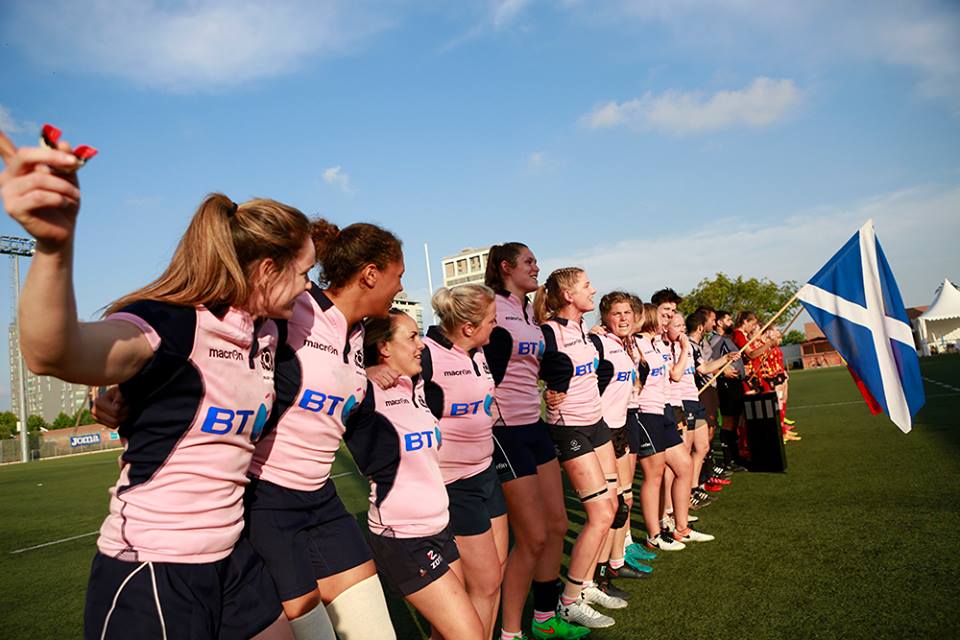 VLCRugbyFest's tweet photo. ¡NOTICIÓN PARA VALENCIA RUGBY FESTIVAL! Las ganadoras del equipo de #rugby Ecosse 7s en #VRF17 confirman su presencia en 2018. ¡Bienvenidas! https://t.co/nTqWTbuQCq