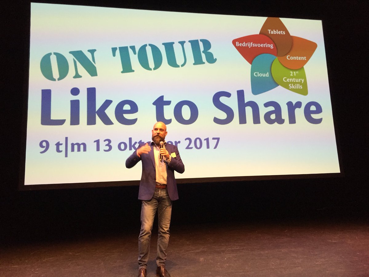 Vandaag in Utrecht en donderdag zijn wij vd Schoolwebwinkel in Apeldoorn. Op zoek naar concreet #21centuryskills project? <a href="/Like_To_Share/">Like2Share</a>