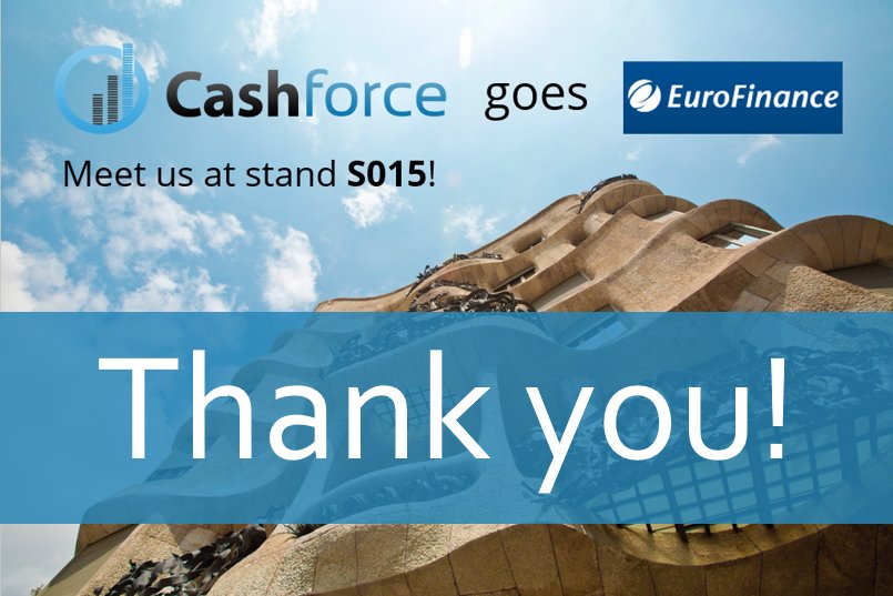 A big thank you to everyone who passed by our #Eurofinance booth last week and made our first attendance an unforgettable one!