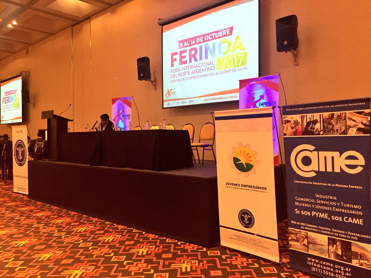 cdcsalta's tweet photo. En instantes inicia #EmprenderSalta en el marco de #FERINOA @FerinoaOficial https://t.co/W8gEFH8cbm