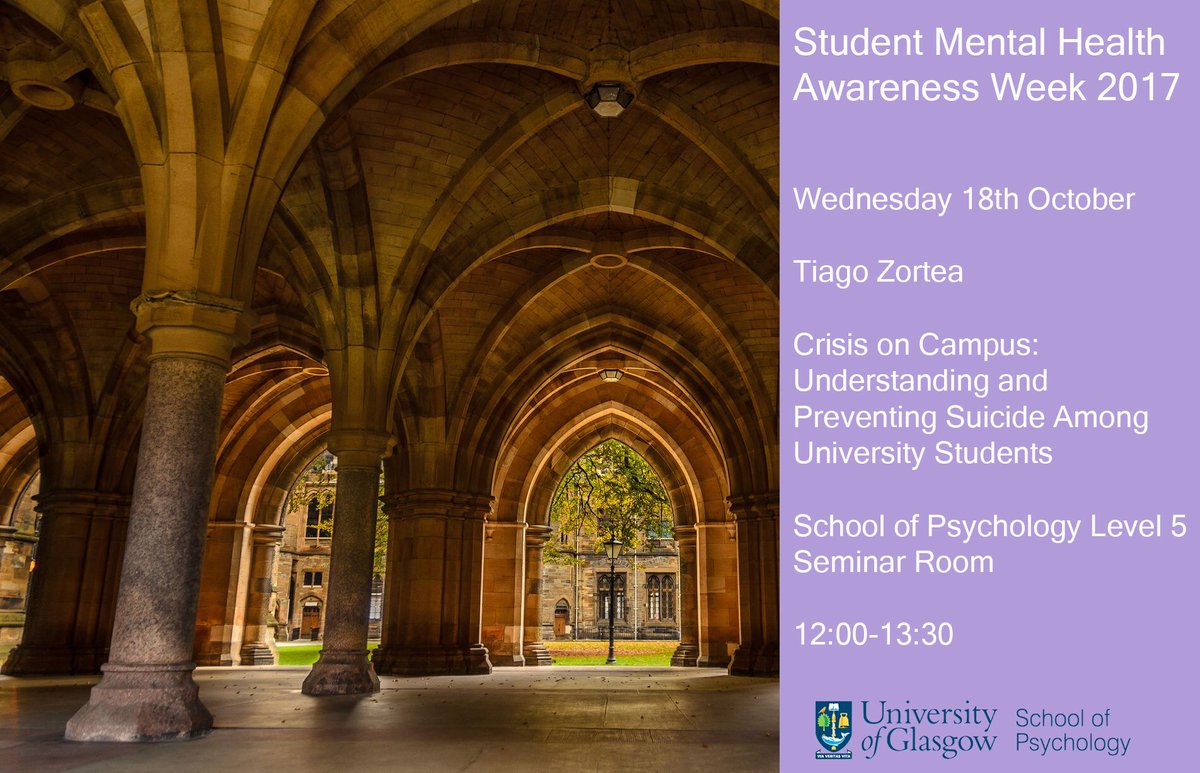 Eavanmac's tweet photo. 2 positive actions 4  #WorldMentalHealthDay @UofGPsychology 1. Talk 2 someone in class you don’t know 2. Get this talk in diary #community https://t.co/KbNuvwbyyz