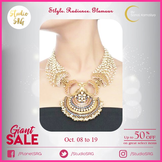 studiosrg's tweet photo. STUDIO SRG presents DIWALI SALE from 08th Oct. to 19th Oct. Get upto 50% OFF on great select items. :)
#StudioSRG #style #Radience #Glamour https://t.co/08ag9on7EC