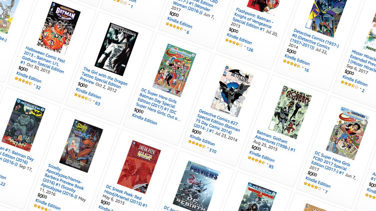 KinjaDeals's tweet photo. Dozens of DC digital comics are absolutely free right now. https://t.co/J0msj8DUOE https://t.co/jOUvkxbrDk