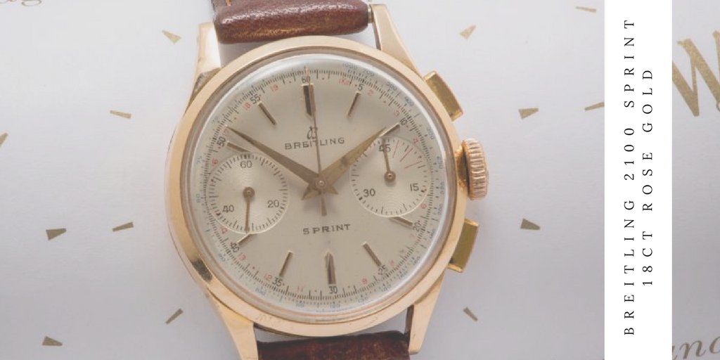 This original #1950s #vintage #Brietling #watch was the smallest chronograph produced and it still works perfectly. ow.ly/P2M930fLE7k