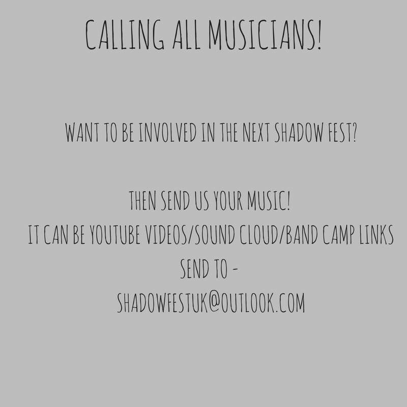 shadow_fest's tweet photo. We're coming back in 2018! Send us your music ๐ค๐ป #shadowfest2018 #shadowfestuk https://t.co/Cd5pKznf2x