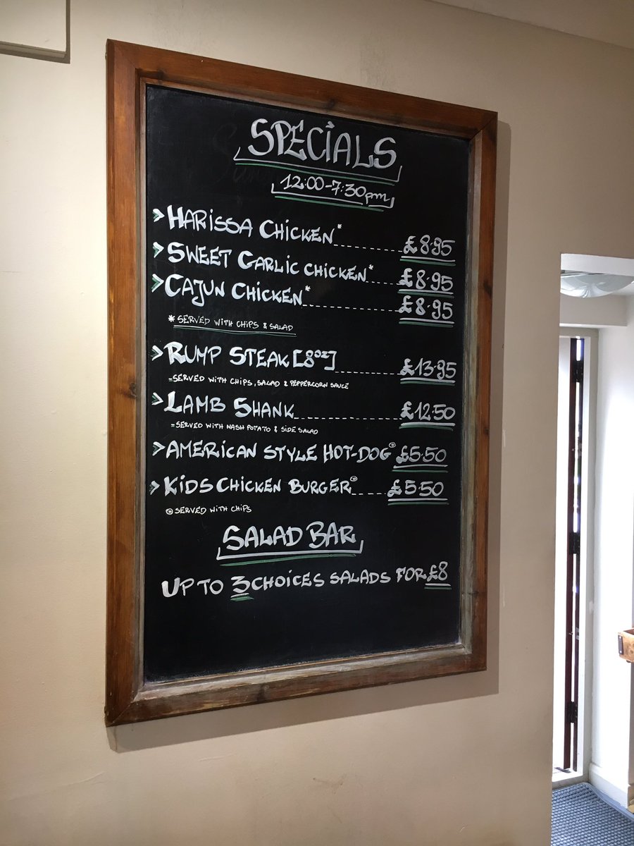 farmkitchencafe's tweet photo. The Farm Kitchen would like to invite you for a delicious lunch/dinner with daily specials.
Todays specials: https://t.co/l8p0P9B3OG