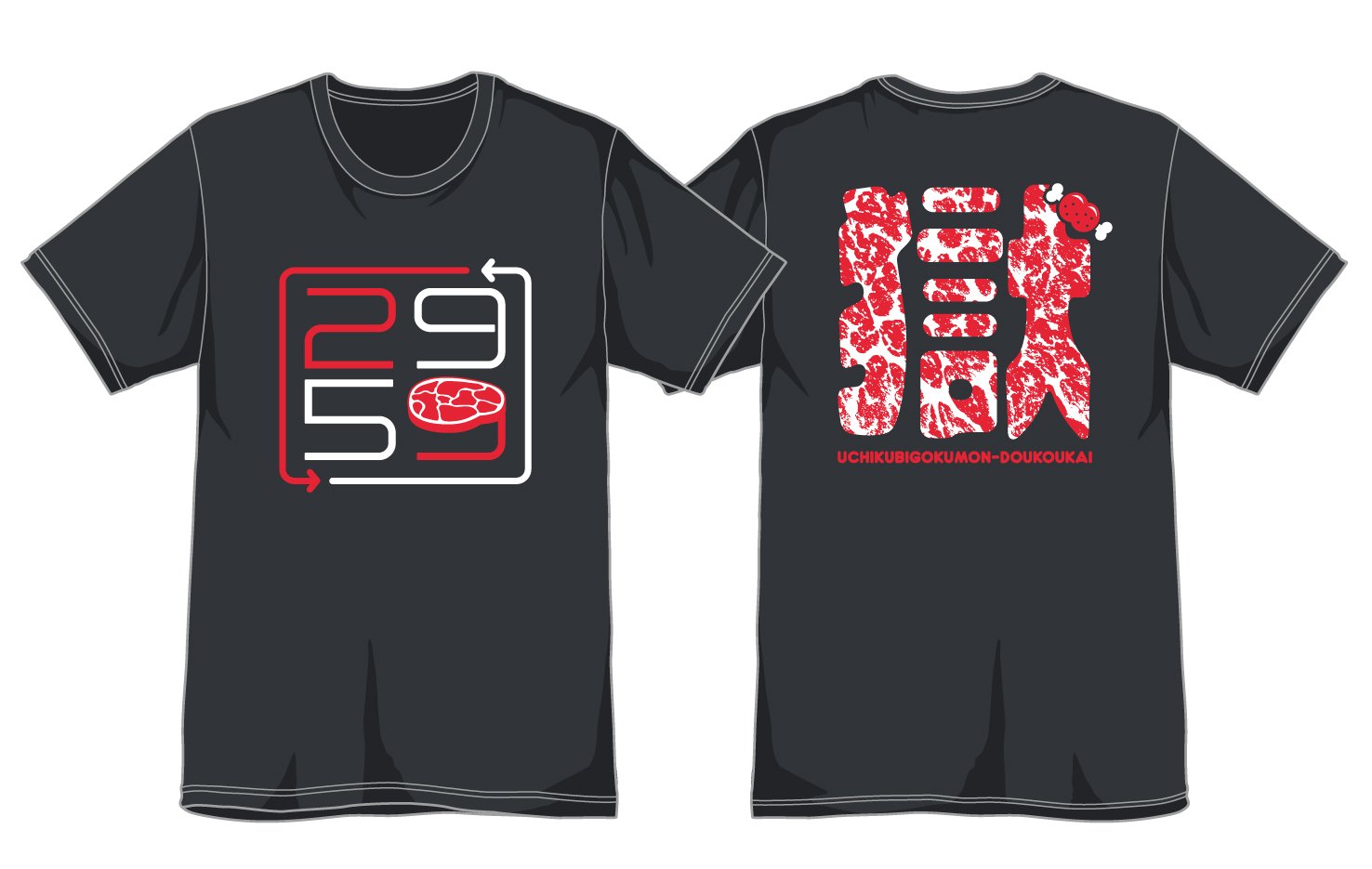 打首獄門同好会　限定カラー 会長サイン入りTシャツ UC-0145UC-0146UC-0147UC-0148UC