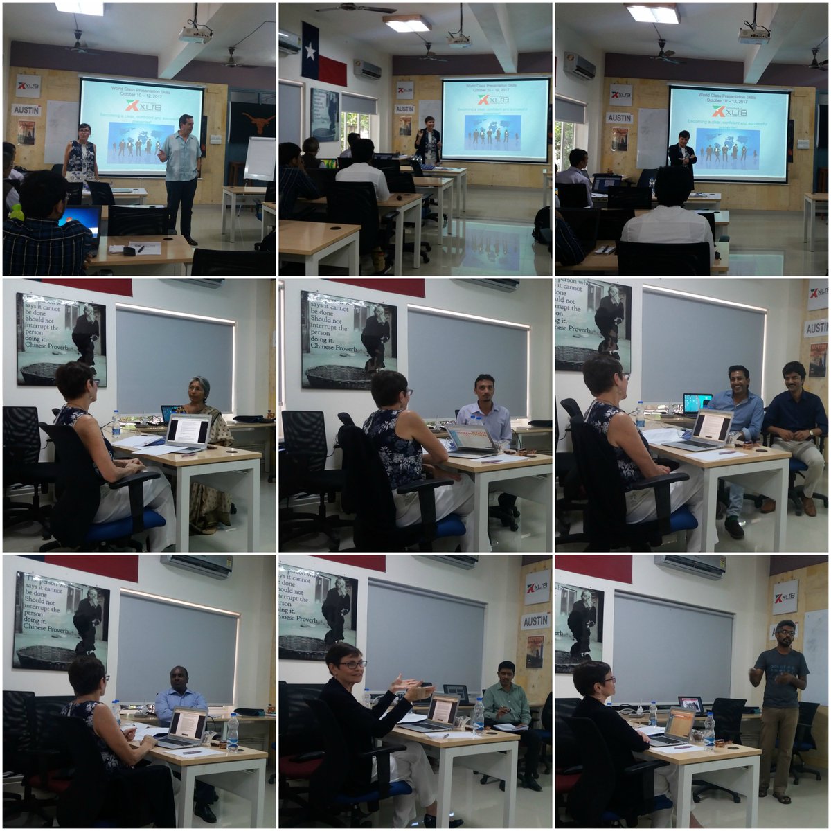 xlr8ap's tweet photo. DAY1: Effective presentation workshop by Master Coach Donna Lipman #Presentation_ skills #Body_language_tips #Effective_Investor_pitch_tips https://t.co/iGaZlCgW07