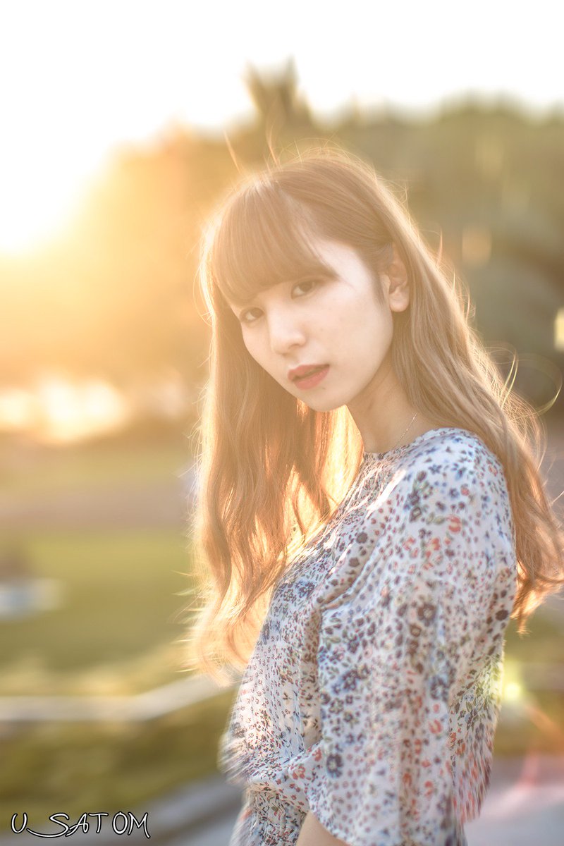 Usatom 逆光ポートレート Model 高木彩伽 Atako 0915 17 10 09 白川公園 758style 758stylephoto