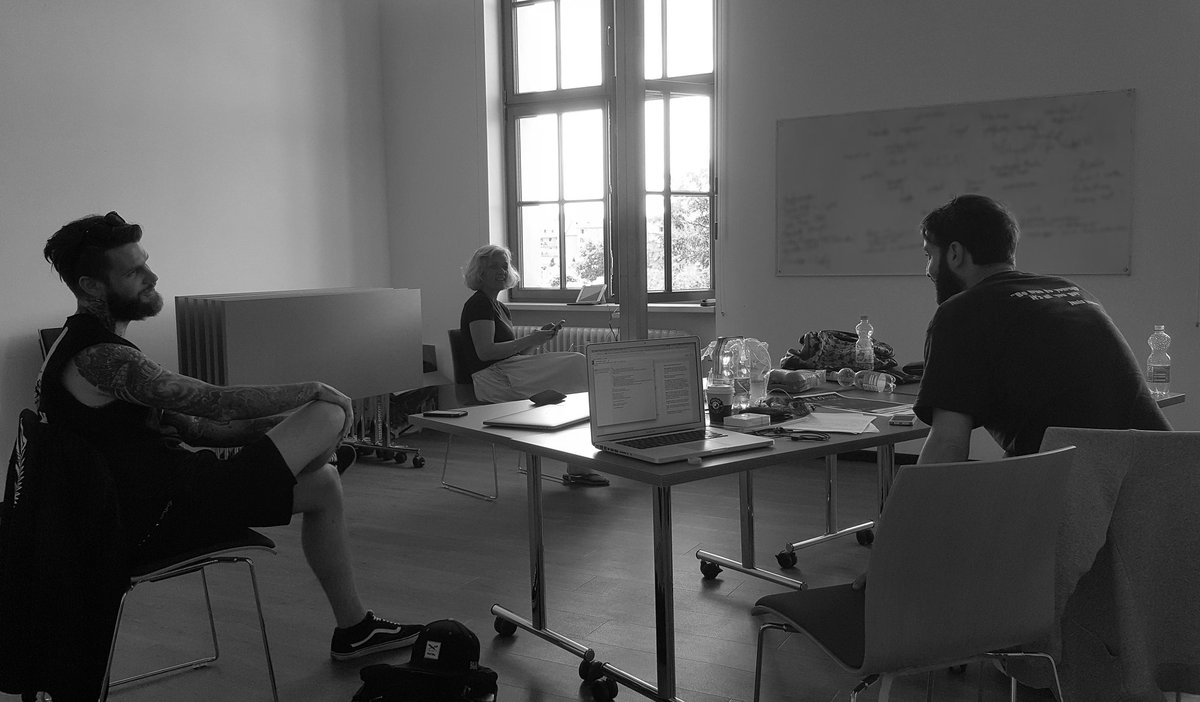 Discocalypse's tweet image. Season 2 #writersroom @ intl. #filmschool #cologne
#koeln #shortform #webseries #digitalseries #film #writer #screenwriter #screenwriting