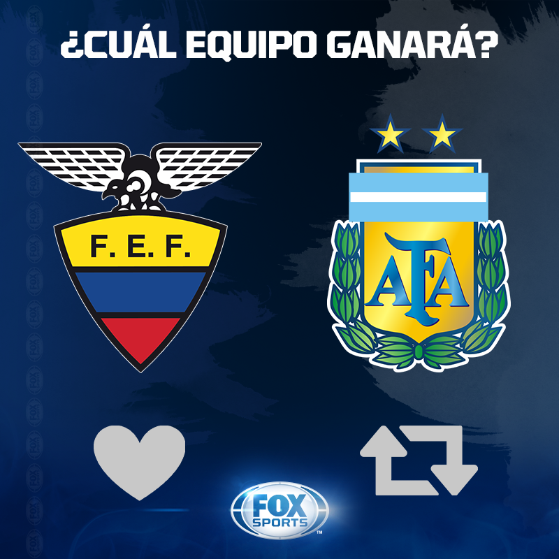 ESPNArgentina's tweet photo. Β‘A TODO O NADA!
#CentralFOX β Messi y Argentina llevan su ilusiΓ³n a Quito https://t.co/t6FbqBw2Rw