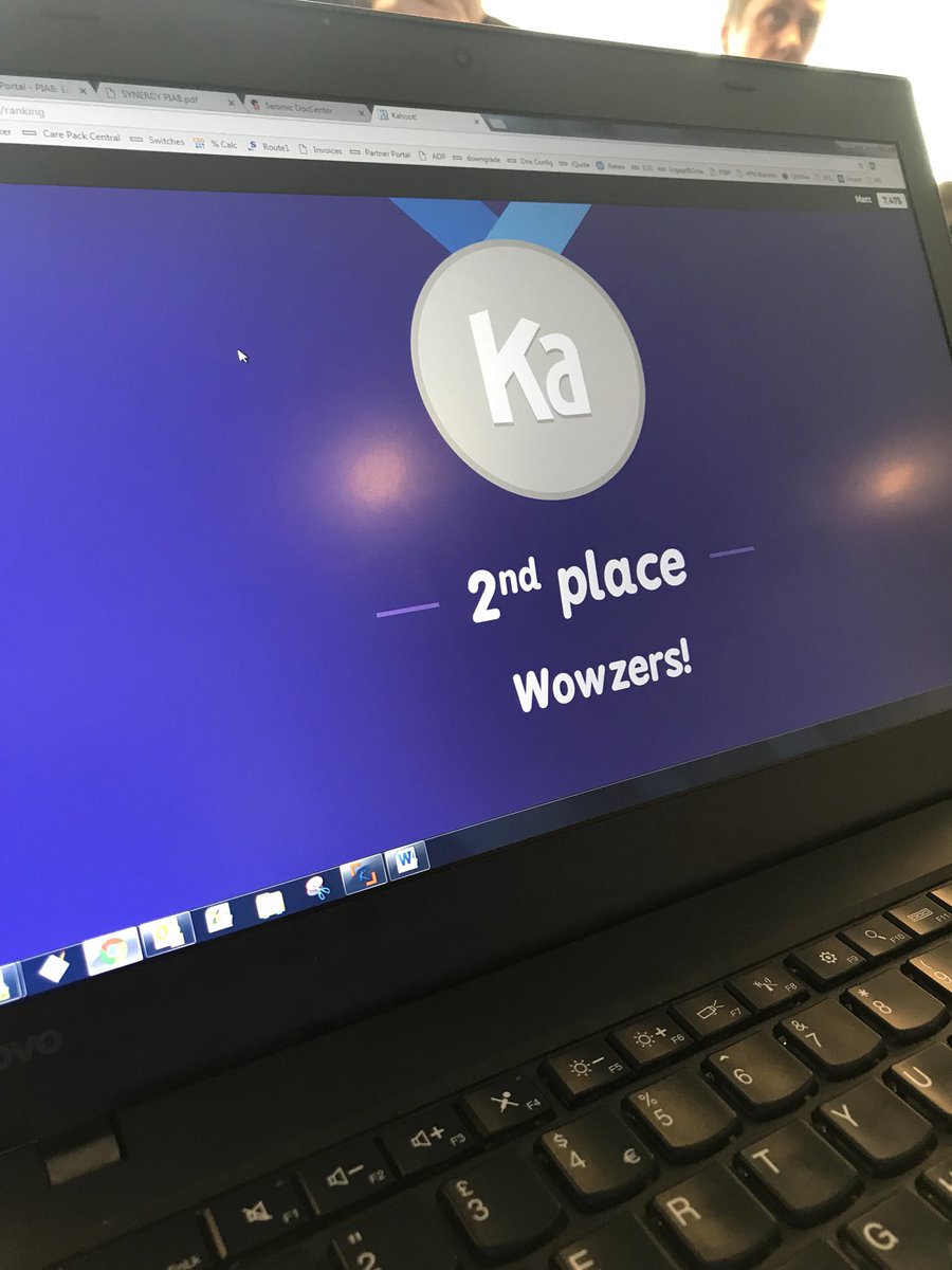 IM_MatthewFearn's tweet photo. A close second place in our @HPE #Synergy quiz... pipped at the last! #ComposableInfrastructure #SimpliVity #HyperConverged #NewTechnology https://t.co/g8H9WcwEYY