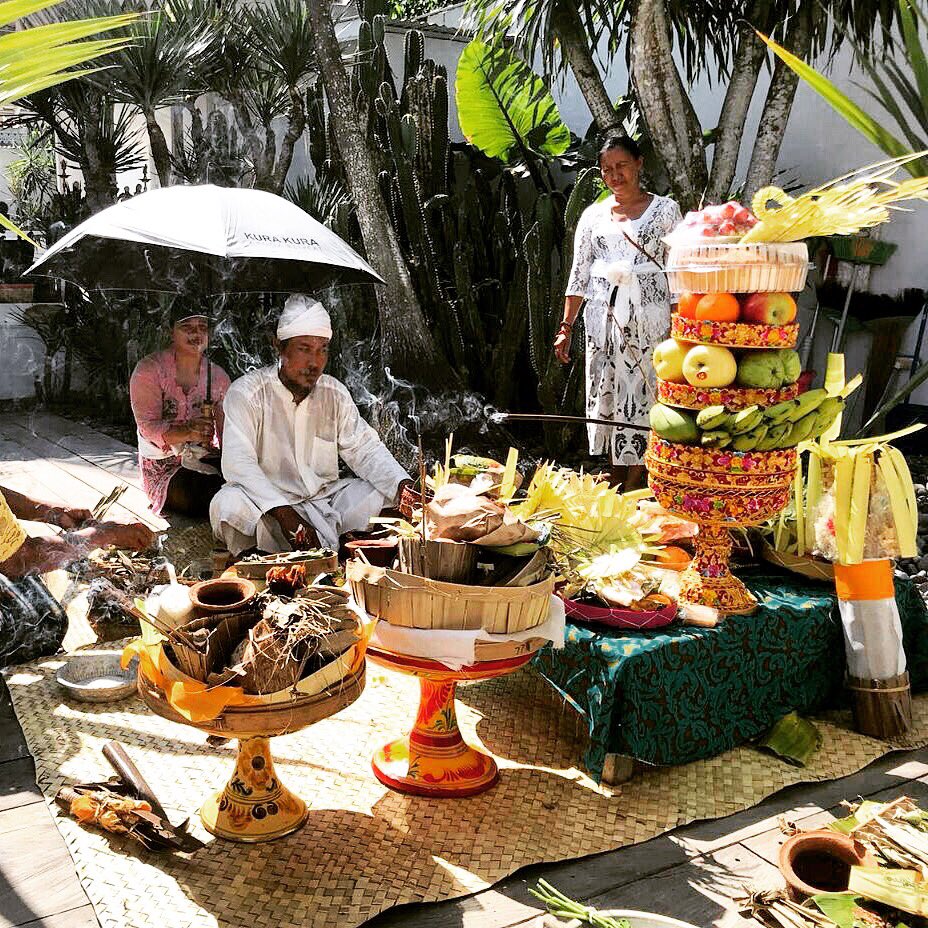 Blessings in #Bali for The Eco Gypsy Houses - #Handcrafted #Sustainable Hideaway from <a href="/theecogypsy/">The Eco Gypsy</a> ecogypsyhouses.com #comingsoon
