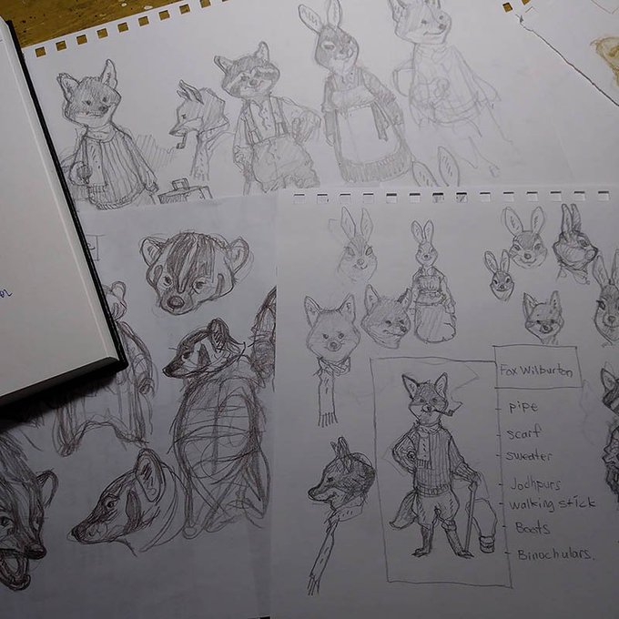 Sketch Update - Still writing, still planning, still drawing.  #Gwelf 
