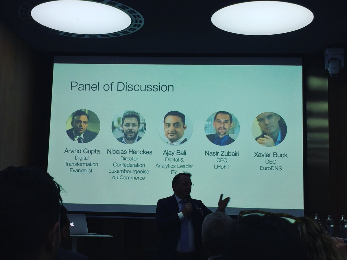 IBCL (Indian Business Chamber of Luxembourg) Event - Digital Data Panel Discussion 
#ibcl #digitaldata