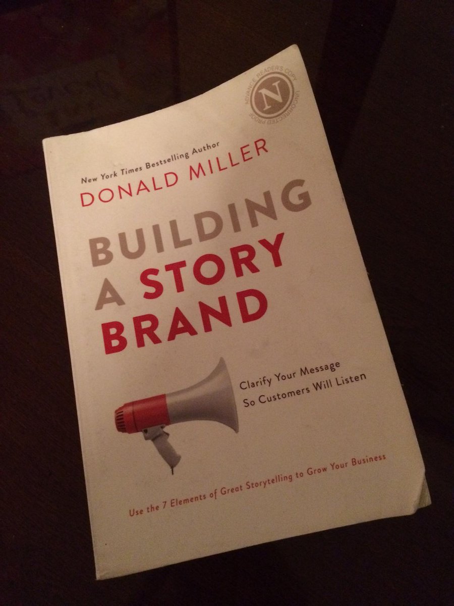 SchaeferHope's tweet image. Clarify Your Message... Great new marketing book... Congrats Don Miller/StoryBrand !