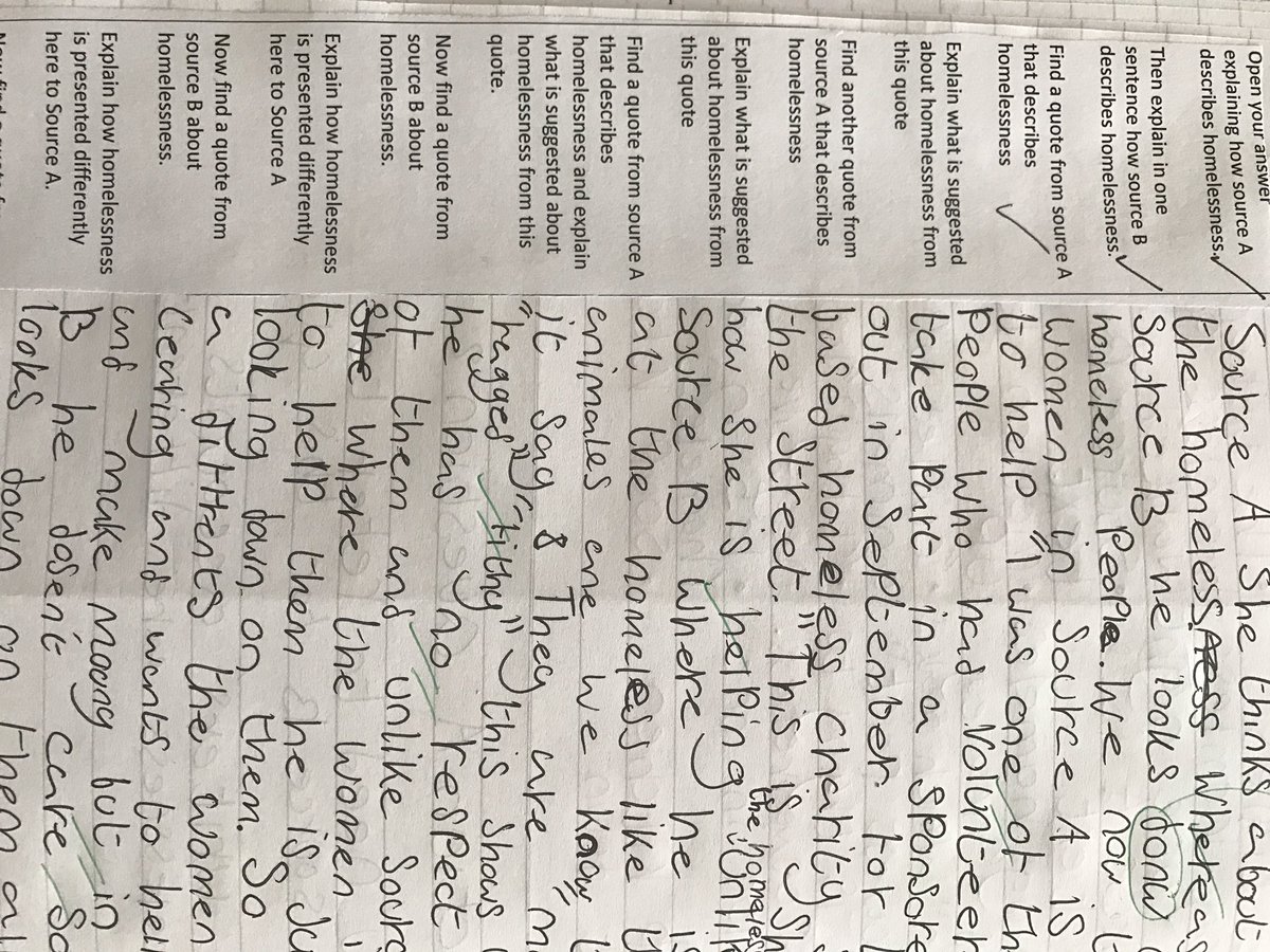 MissFallon_SG's tweet photo. @Stg_TL Structure strips with a class who said they "can't" write. 4 weeks later and they're filling A4 pages! #removingbarriers https://t.co/yH6WXJldCR
