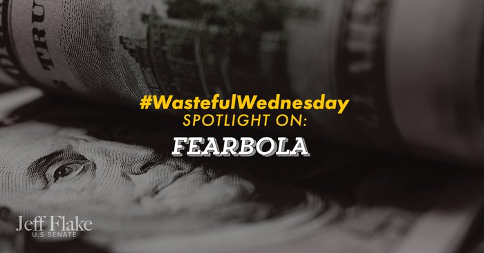 FlakeforSenate's tweet photo. @NSF squandered $41,000 to study "fearbola," a fake disease spread via social media about the fear of catching Ebola https://t.co/jfOEJMQ8Sl