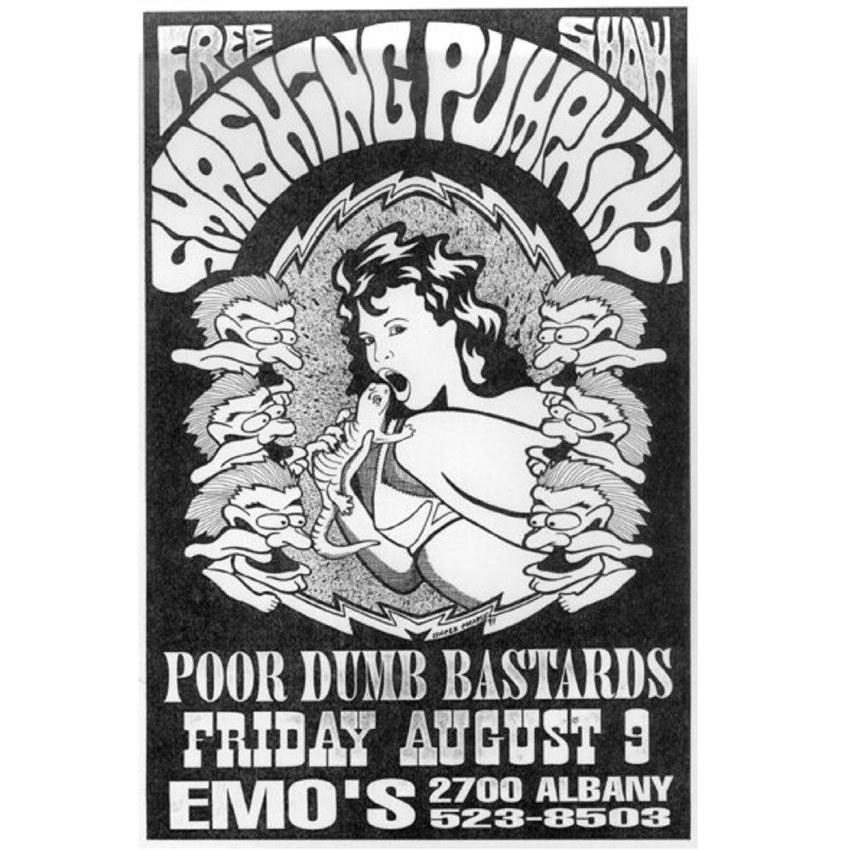 SmashingPumpkin's tweet photo. Houston, TX - 1991 https://t.co/geBCbRMN8z