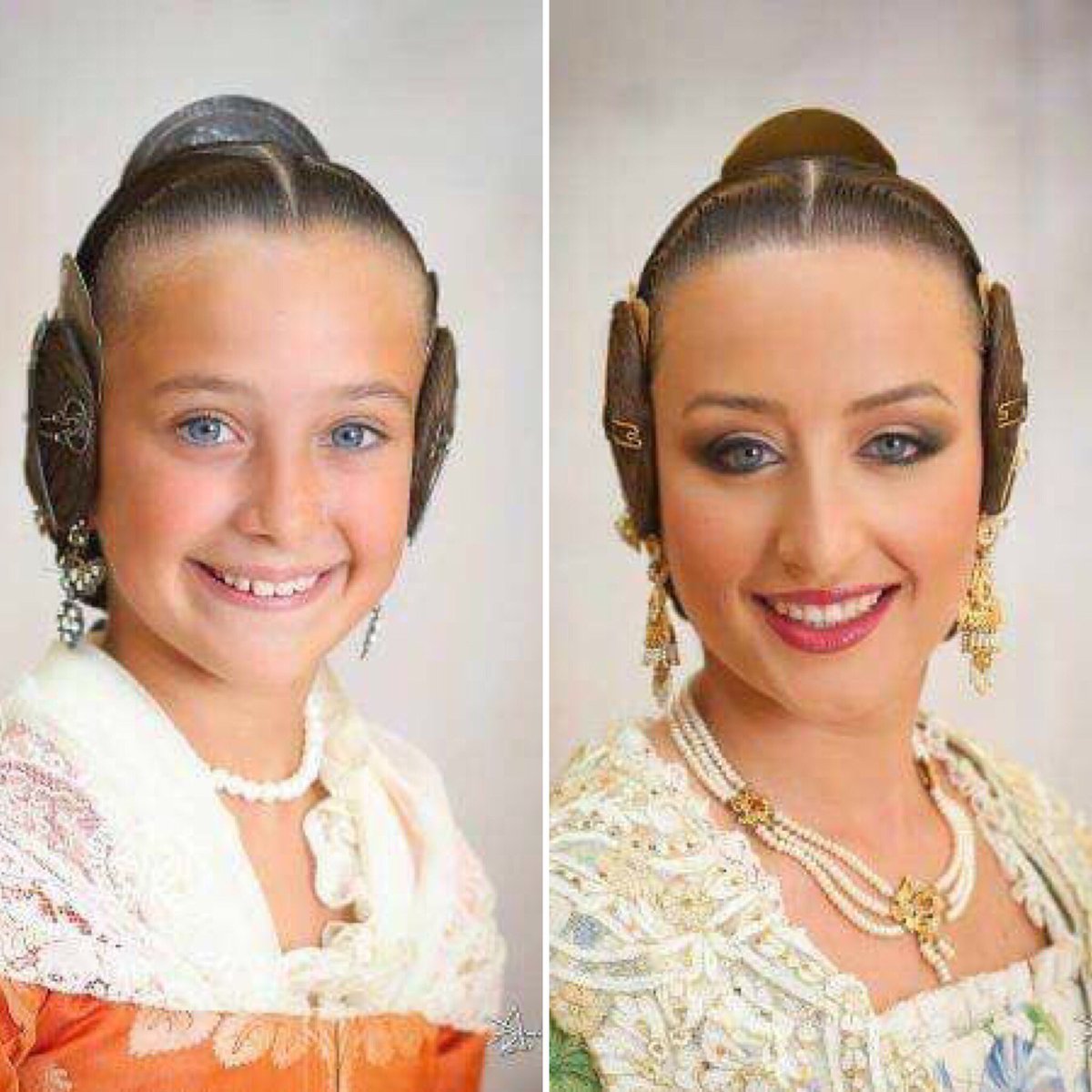 Falleres i fallers estes son les Falleres Majors de València 2018. Daniela Gómez de los Angeles i Rocío Gil Uncio. Enhorabona! #LaTelefonada