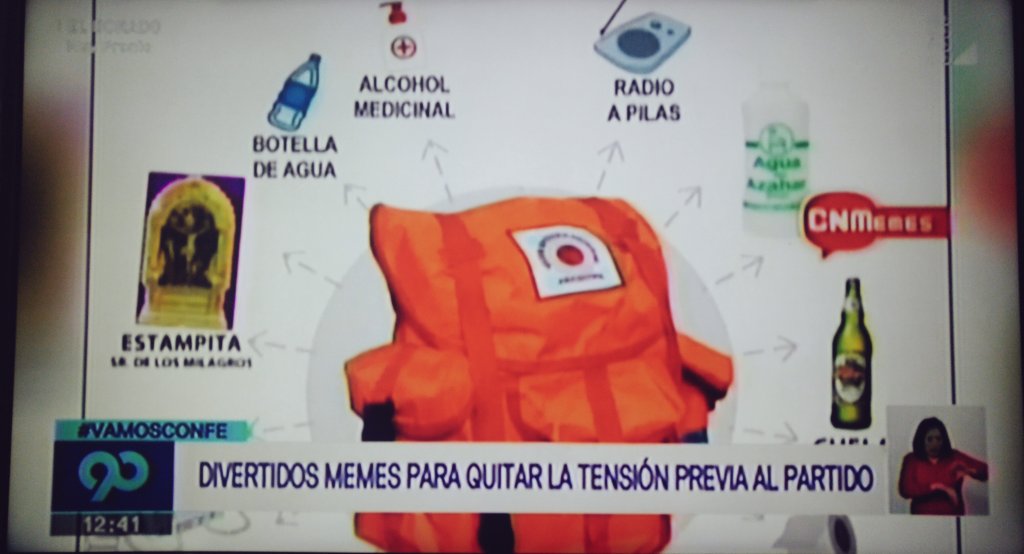 SonOpiniones_ND's tweet photo. #VamosConFe | Nuestros memes del #PeruVsColombia ya comienzan a ser virales. No te piedras todo lo que se viene en #CNMemes. #CHONGOPERU4NO https://t.co/FMQYf4DMW8