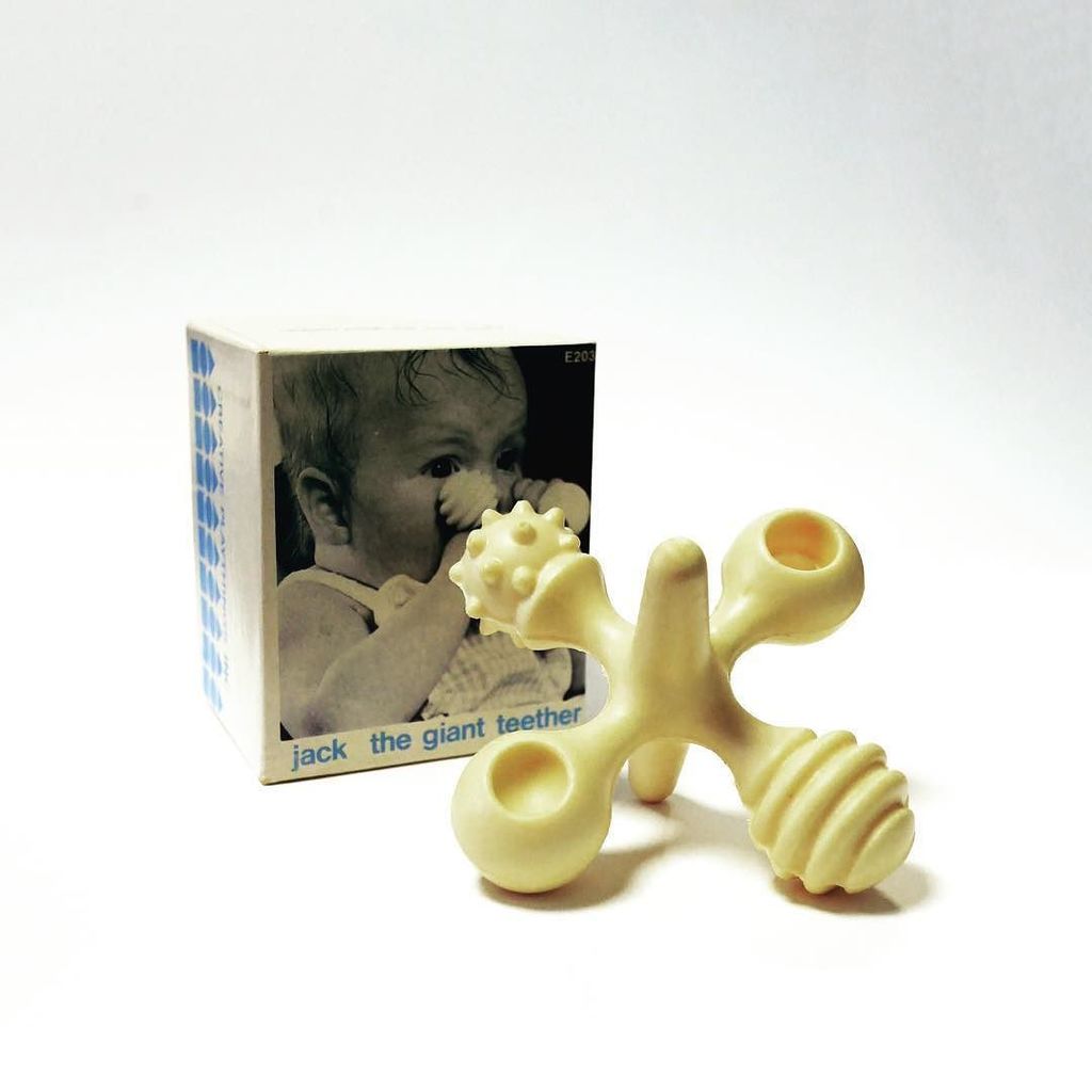 objctshop's tweet image. #CreativePlaythings / Jack the Giant Teether / circa mid-1960s ift.tt/2wM4Jus