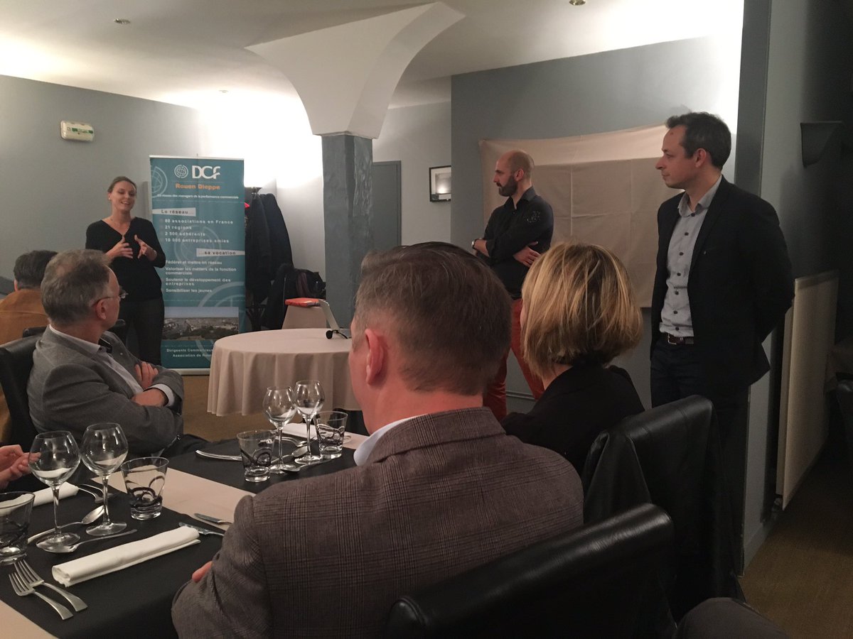 Soirée <a href="/DCFRouenDieppe/">DCF-Rouen-Dieppe</a> sur le thème de la #franchise par @beoconcept <a href="/VAKOMRESEAU/">VAKOM</a> <a href="/FidalNormandie/">FIDALNormandie</a>