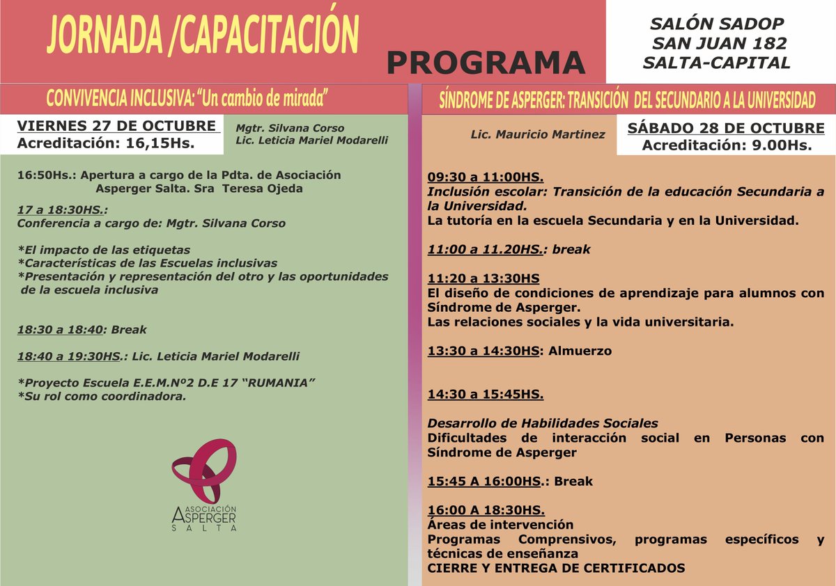 Asociación Asperger Salta tweet media