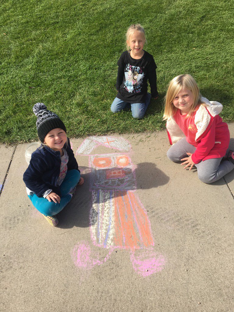mrscardinal11's tweet photo. Look Mrs. Cardinal, we made Frankenstein! Recess fun! #csestrong #rocoriproud  @CSEROCORI https://t.co/QACEE4ufRj