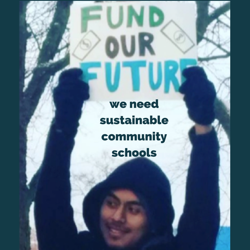 BPNCchicago's tweet photo. True sanctuary means investing in our neighborhood schools. #WeChoose schls that have counselors and restorative justice #ProtectionForAll https://t.co/6n3VdmpUtj