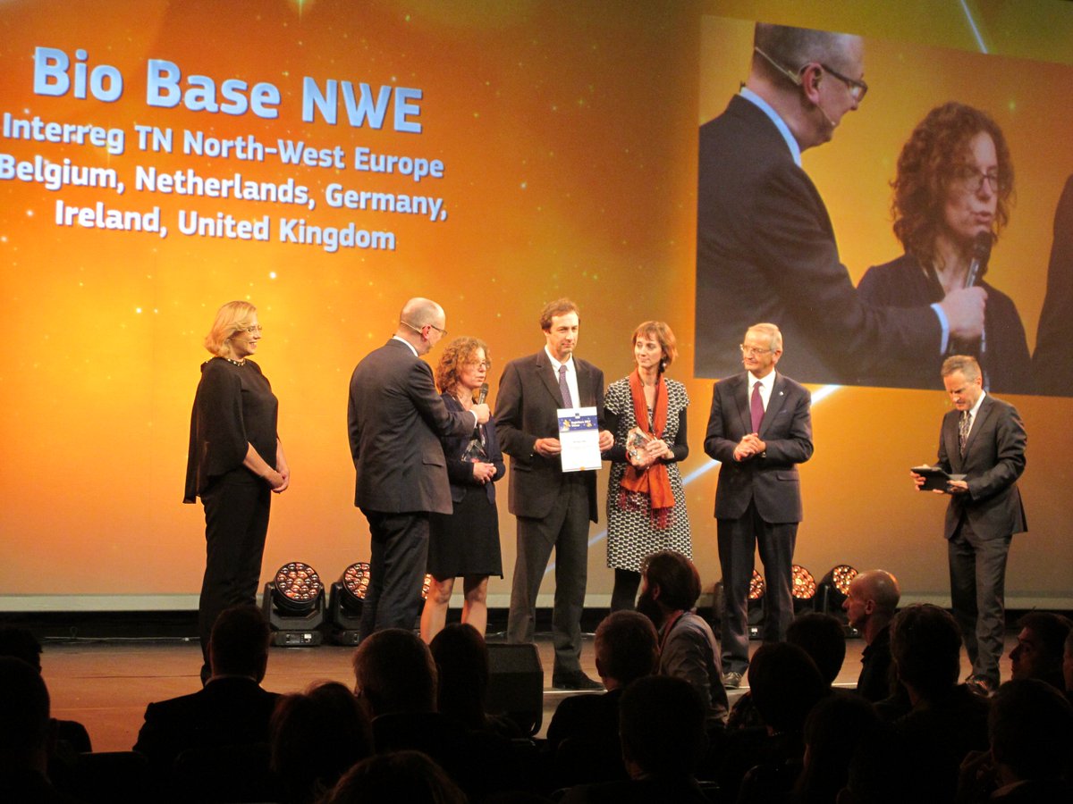 INTERREG_NWE's tweet photo. Learn more about the #BioBaseNWE project, the winner of the #RegioStars Awards 2017 in category 1! https://t.co/d7CQcVZcLb https://t.co/hlnJgDnIdp