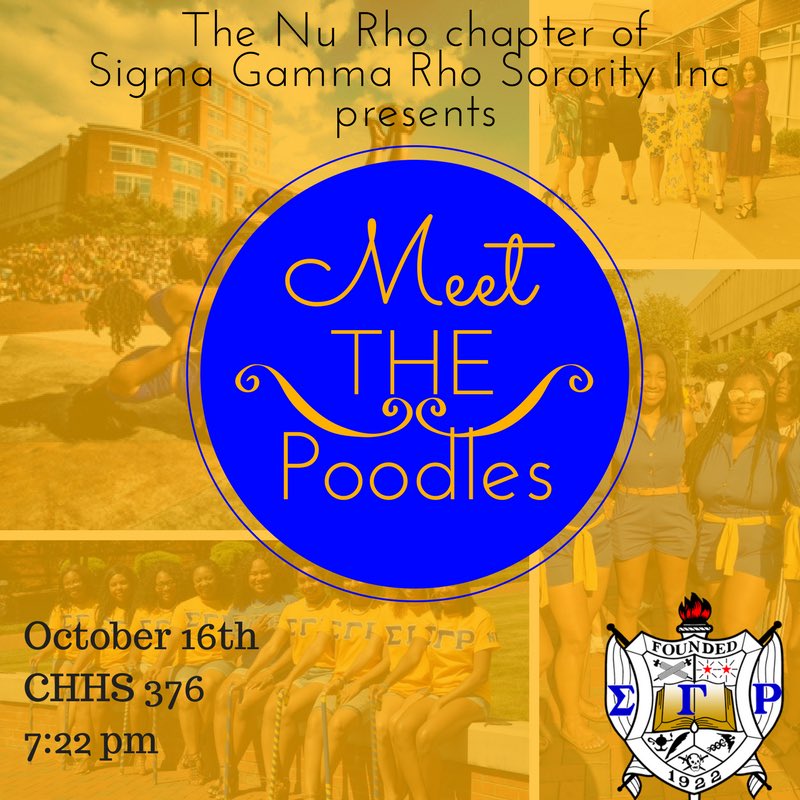 Are you ready to Meet The Poodles? Come out October 16th and join us for a night of fun! 🐩🐾
