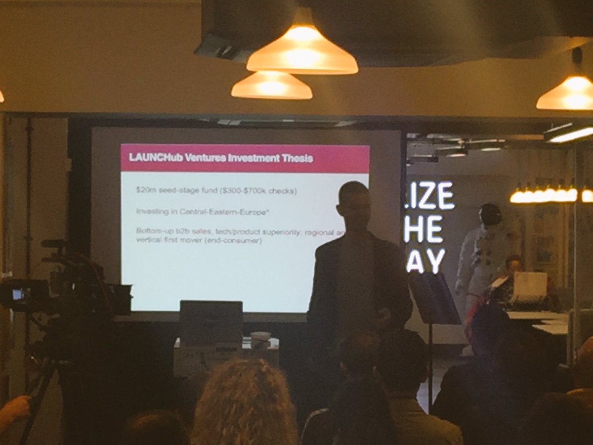 nikolaypiri's tweet image. The most founder friendly VC, @StanSirakov at @CampusLondon talking about his own founder-market-fit thesis