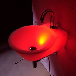 lavabo's tweet photo. lavabostore sells plastic bathroom sinks with internal LED lights https://t.co/Ubgpmzlrbc