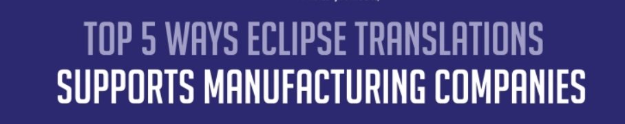 eclipse_trans's tweet photo. Find out how our #interpreting services support the Manufacturing Sector >>> https://t.co/sGPUdTSc7t
#NEManufacturing https://t.co/DxnzBq11tj