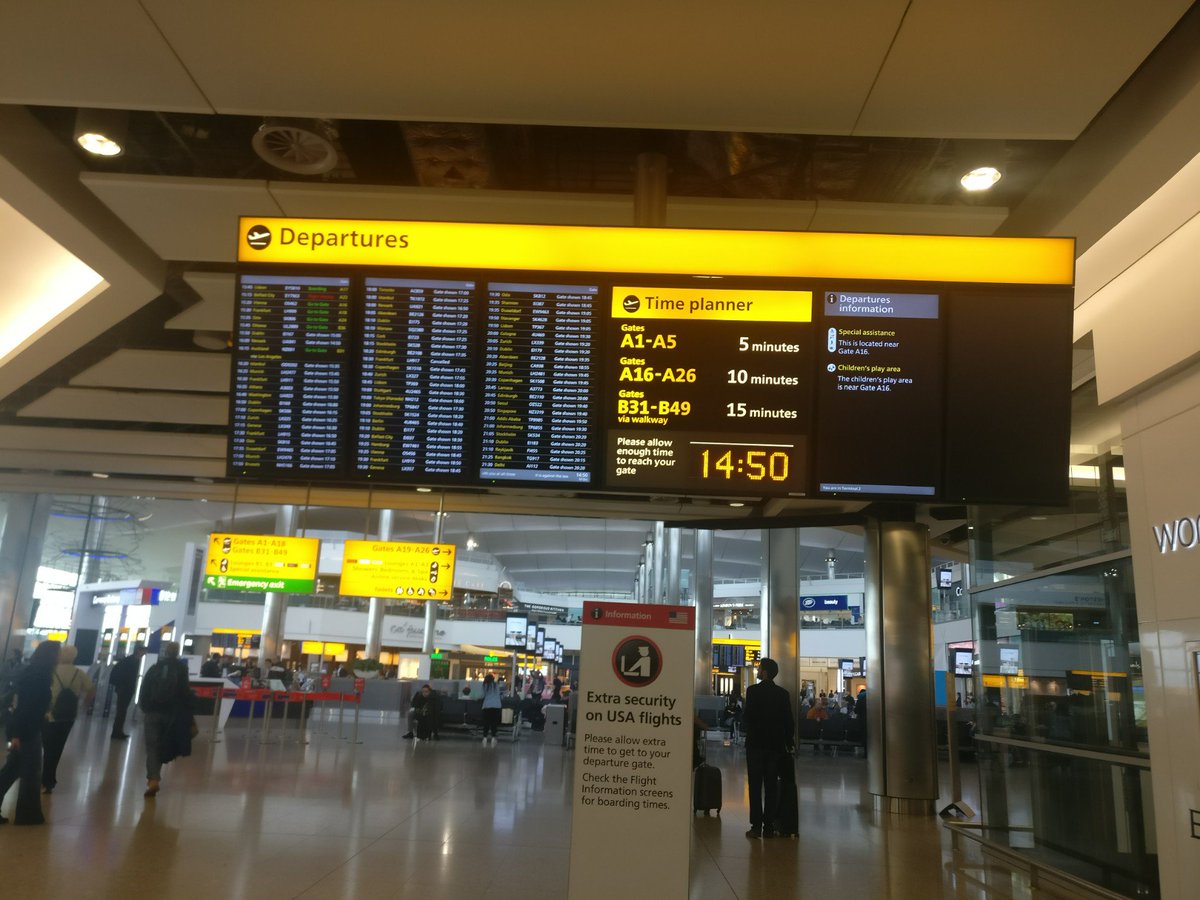 miss_jwo's tweet photo. Hi Heathrow. Not seen you in a while.  #hmretreat begins! (@ London Heathrow Airport) https://t.co/ieVEGvLoXh https://t.co/wr1rDwLTXd