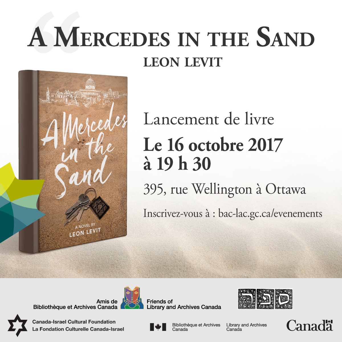 BiblioArchives's tweet photo. Joignez-vous à nous pour le lancement du livre A Mercedes in the Sand. Inscrivez-vous ici: https://t.co/gy73QTrGjA #395BAC https://t.co/gMKFvVoJG8