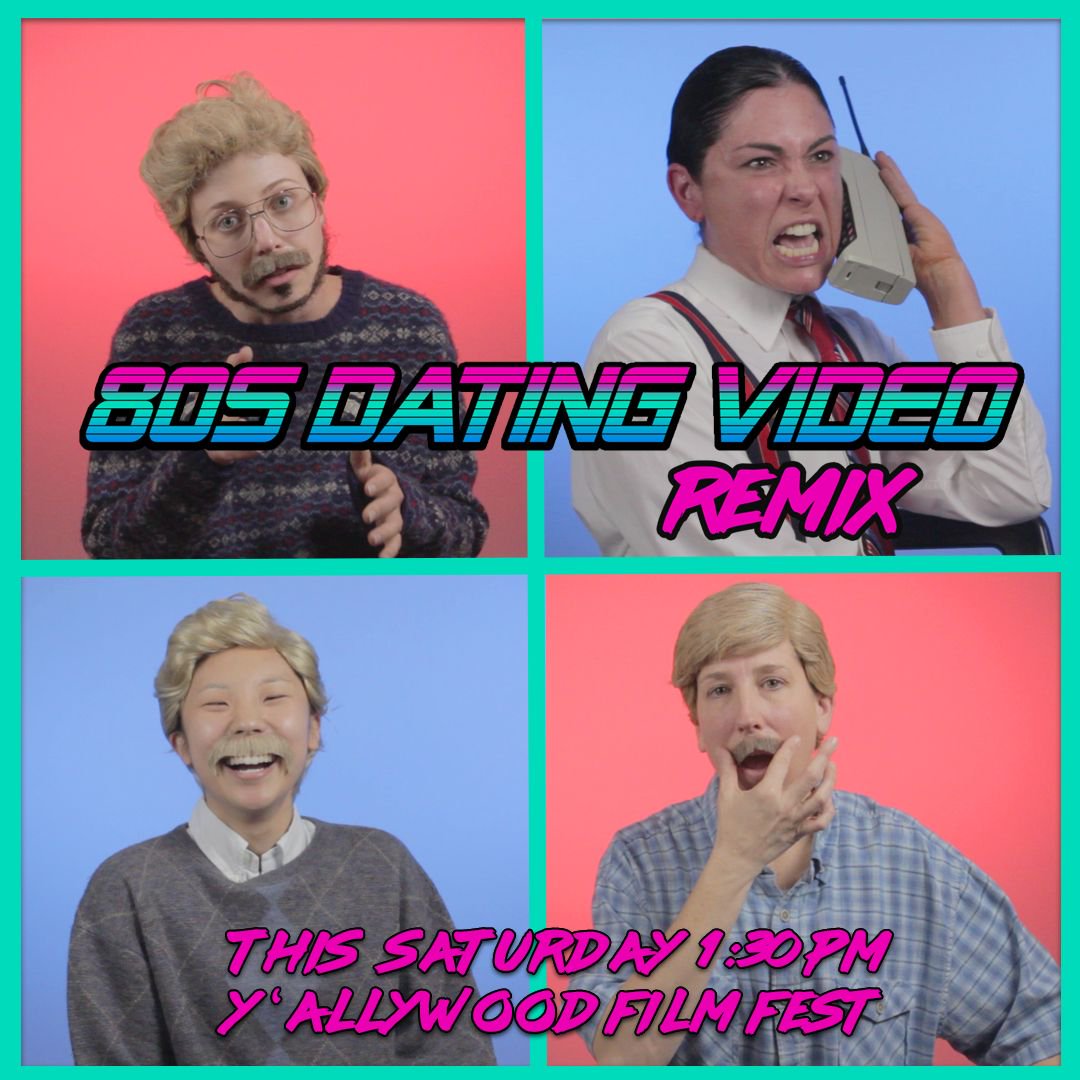 Don't miss "80s Dating Video Remix" - this Saturday 1:30pm <a href="/YallywoodFF/">Y'allywood Film Fest</a> in the Comedy Shorts Block! #screening #ATLFilm #screening