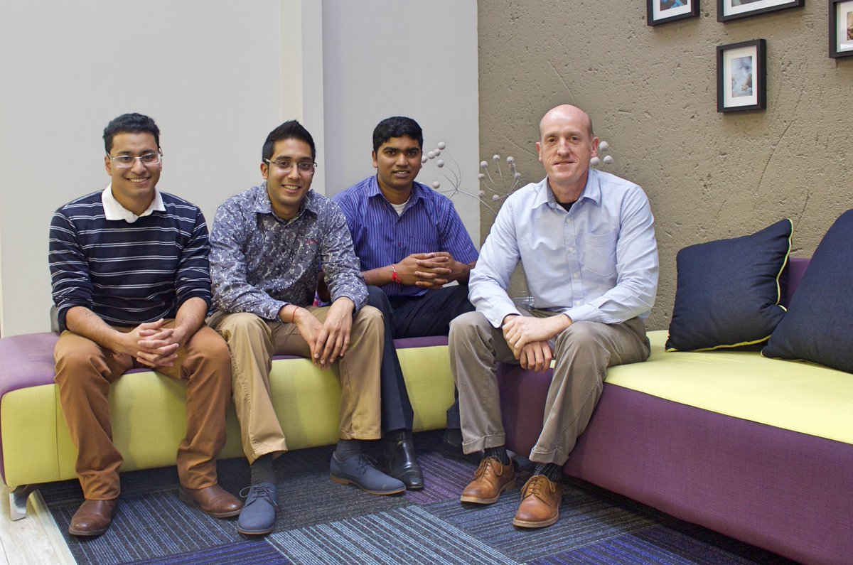 INCOSE_SA's tweet photo. Reutech Radar Systems team with a mentor from Reutech Radar @ the GYSEOY final review. #GYSEOY #INCOSESA https://t.co/WswpVjL14z
