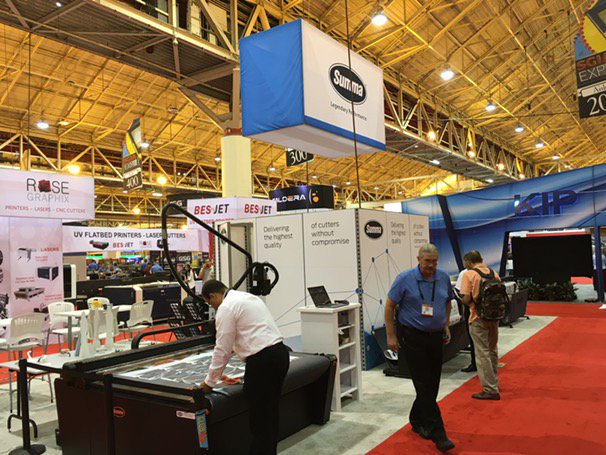 WimMaes's tweet photo. @Summa_nv is ready for day 1 @SGIAExpo https://t.co/Kd4f8c2fbk