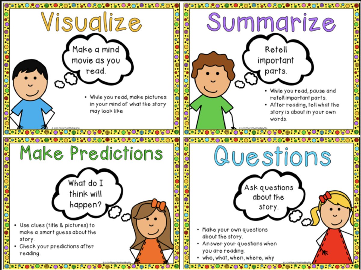ReadingRoutines's tweet photo. Some simple techniques to enhance #ReadingComprehension! #ReadEveryDay #EnjoyAStoryTogether #ReadThinkLearnApply #TheReadingHouse https://t.co/VEUzIHwFwo