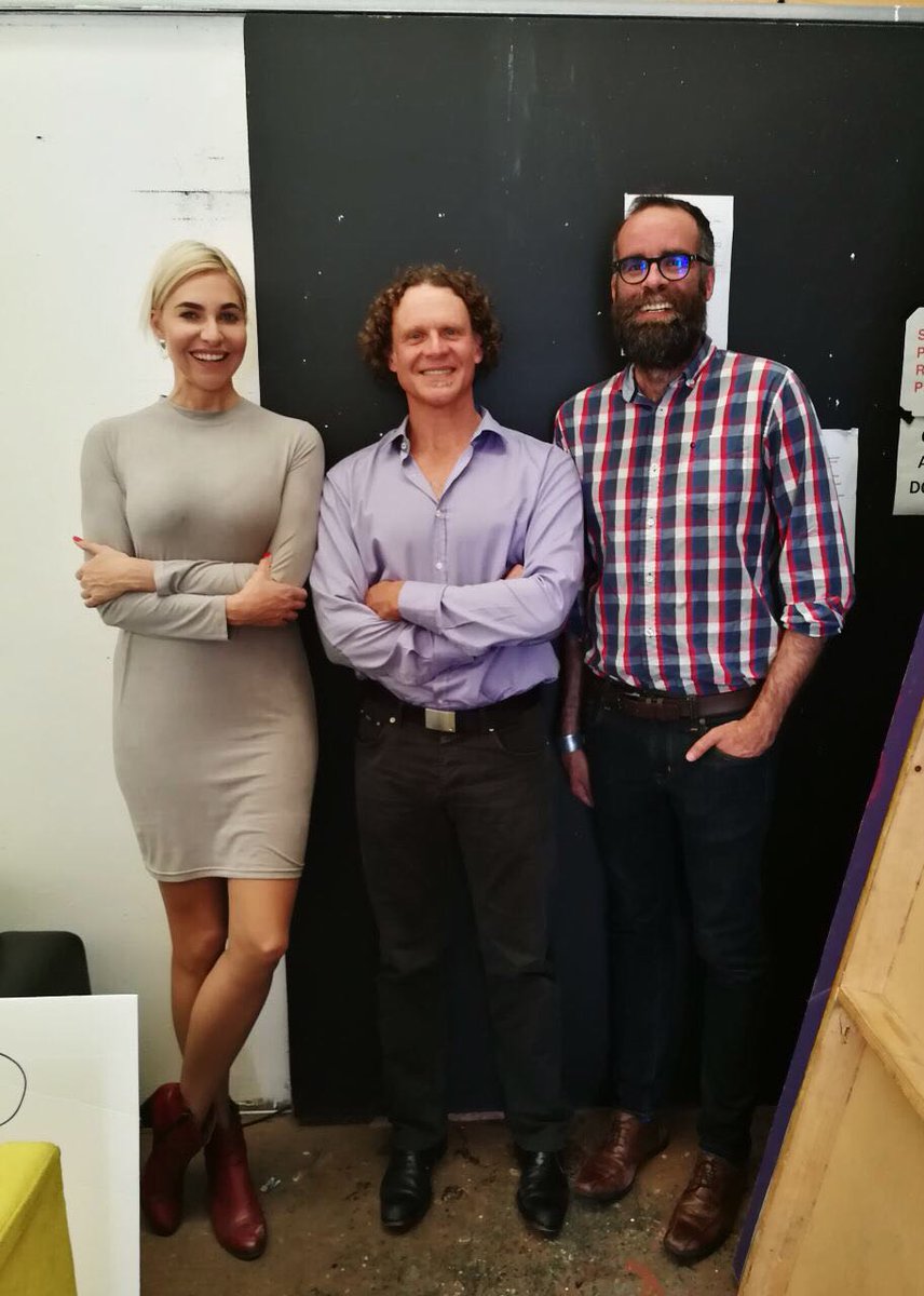 On set of <a href="/capetowntv/">Cape Town TV</a> with Doctor Pienaar and <a href="/seangoose/">Sean Robson</a> for <a href="/OpSmileSA/">Operation Smile South Africa</a> :) #35Smilesin35Days