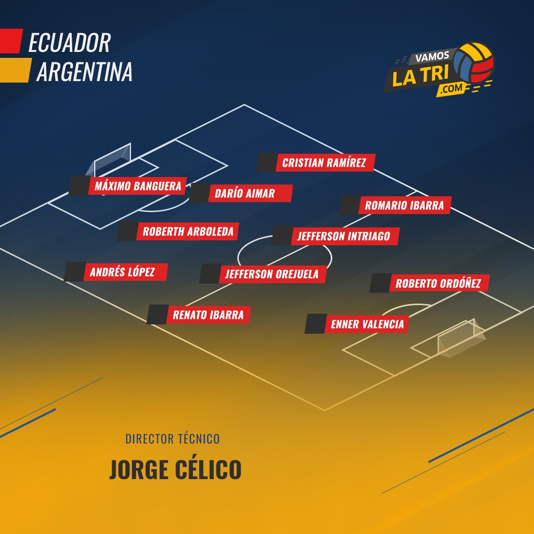 Con este 11 buscará la Tricolor dejar a <a href="/Argentina/">🇦🇷 Selección Argentina ⭐⭐⭐</a> sin Mundial de #Rusia2018 bit.ly/alineaciones-E…