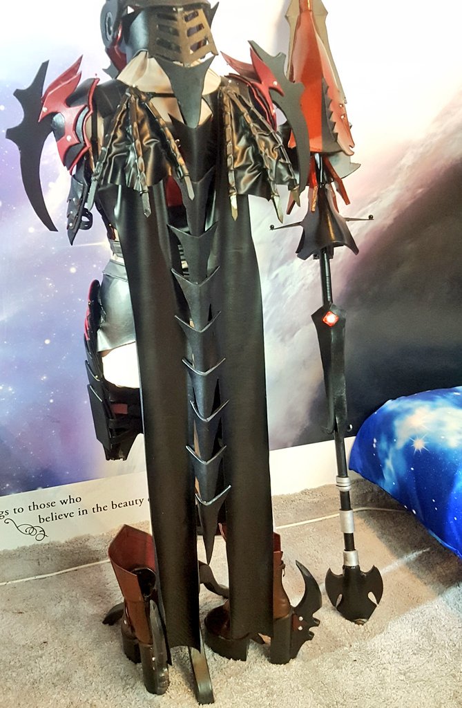 iCosplay112's tweet photo. اكتمل كوسبلاي آرانيا✴
استغرق صنعه تقريبا شهر😊 كانت من امتع الاوقات
ساوندراك عرض المسرح:
https://t.co/6w4HFQfW7y
 #يوم_اللاعبين #Aranea #FFXV https://t.co/lnoKW7L7SB