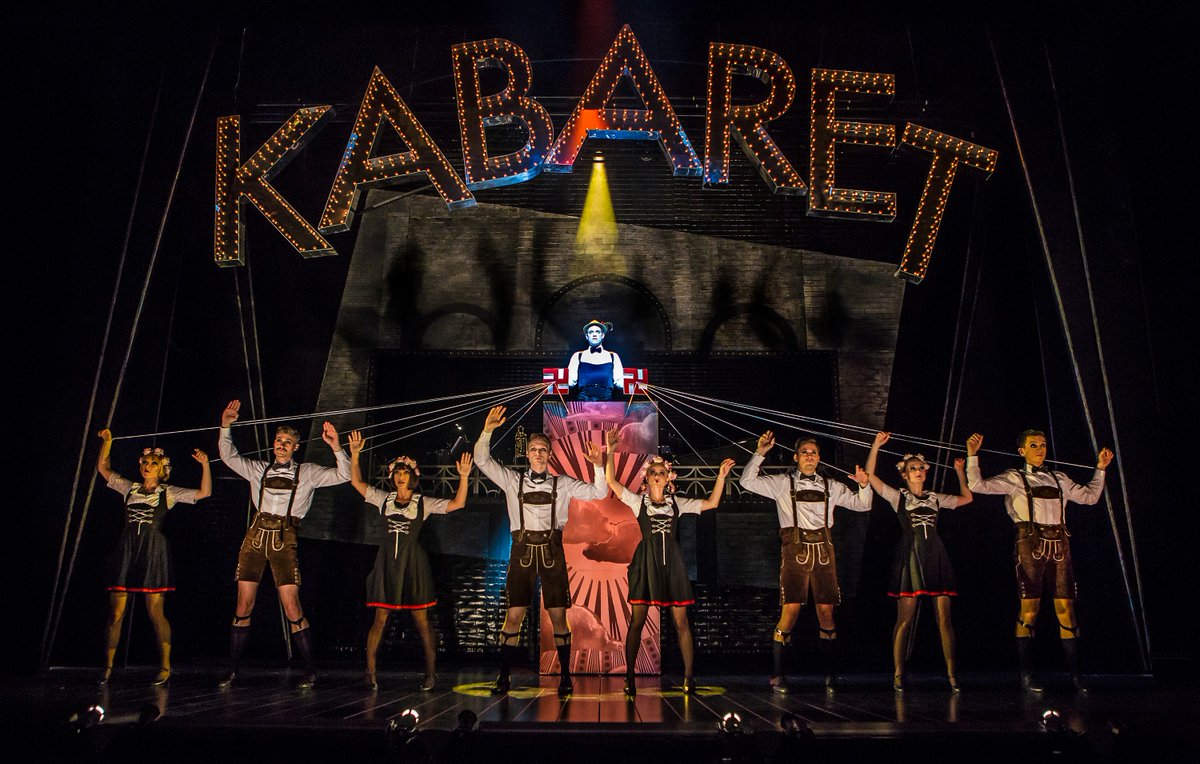 9to5musicalfan's tweet photo. Photos of #Cabaret starring the fabulous @LouiseRedknapp, @willyoung and cast, https://t.co/97JwK3oGt4 By @SardinesMag https://t.co/aXbIBjMyGL
