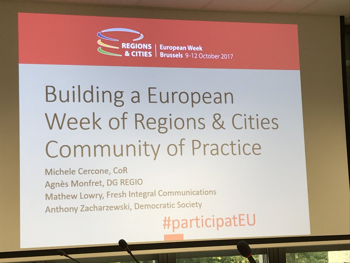 Interesting discussion about the Community of Practice where <a href="/Fedra_EU/">FEDRA</a> had the possibility to present NeoConnect goo.gl/iwbgLJ