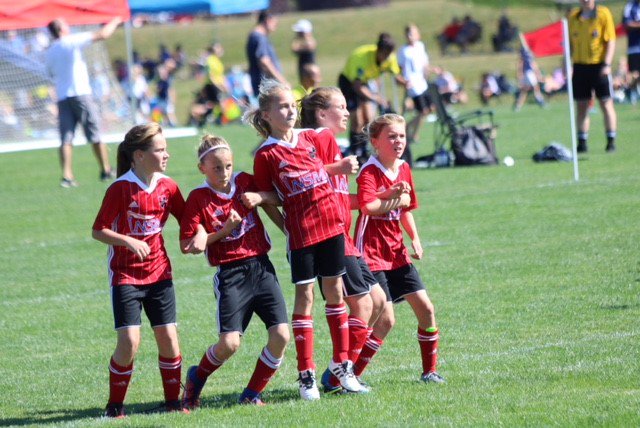 loudounsc's tweet photo. Probably our favorite photo from the weekend, if we had to choose. The moment the ball is struck...#07GRed at WAGS. #repthered https://t.co/ViNtPuUctX
