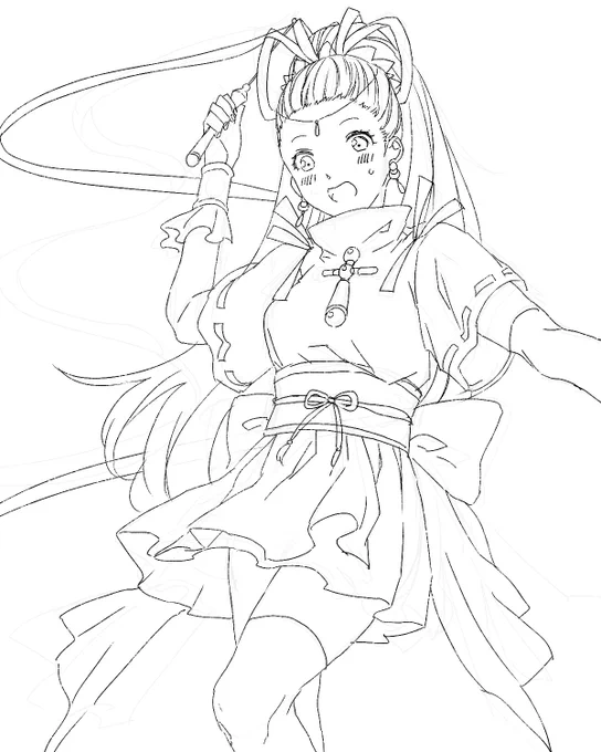大昔に描いたやつ… (中の人ネタ) 